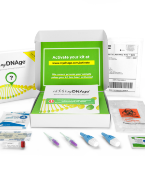 MyDNA testkit display